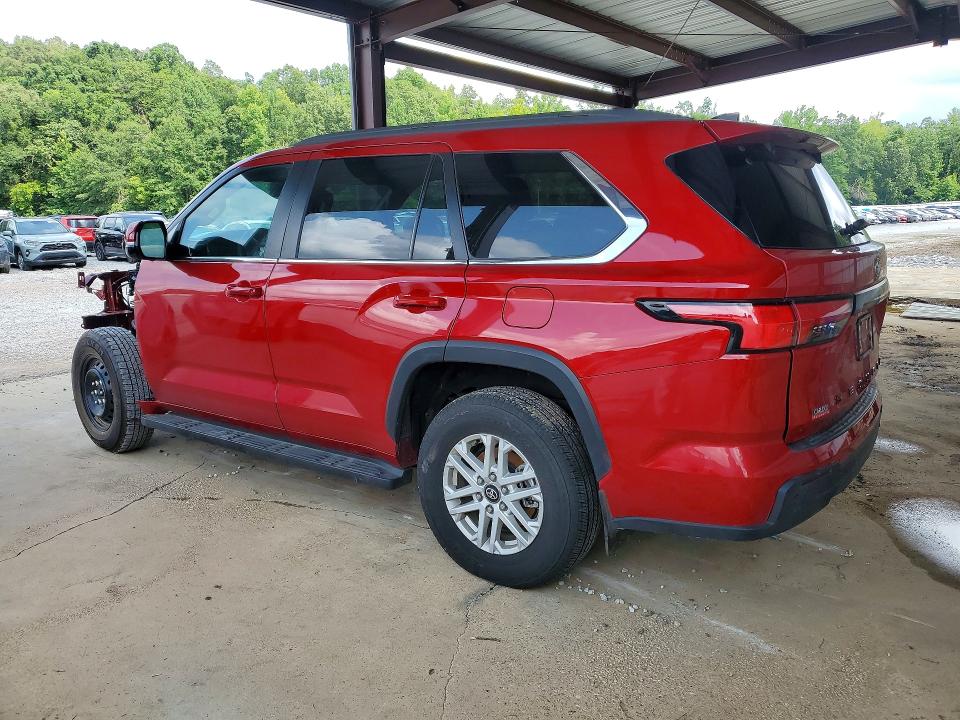 2025 Toyota Sequoia VIN 7SVAAABA7SX056384 COPART salvage auction — STRIPPED, Ms - Certificate Of Title, sold $21,500 on 2026-07-14 (photo 2)
