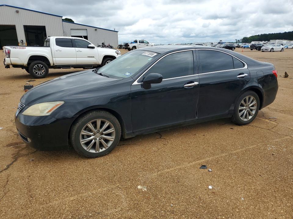2008 Lexus Es 350 VIN JTHBJ46G382220796 COPART salvage auction — SIDE, TX - SALVAGE VEHICLE TITLE (P), sold $150 on 2026-07-27 (photo 1)
