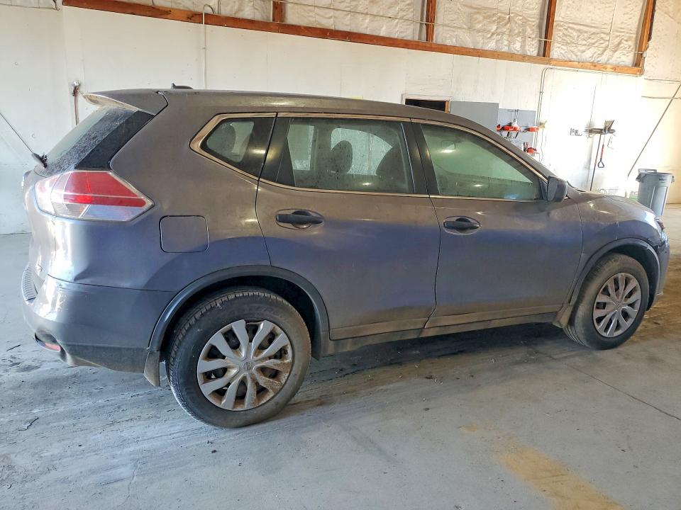 2016 Nissan Rogue VIN KNMAT2MV8GP644988 COPART salvage auction — NORMAL WEAR, Ky - Certificate Of Title, sold $675 on 2026-07-27 (photo 3)