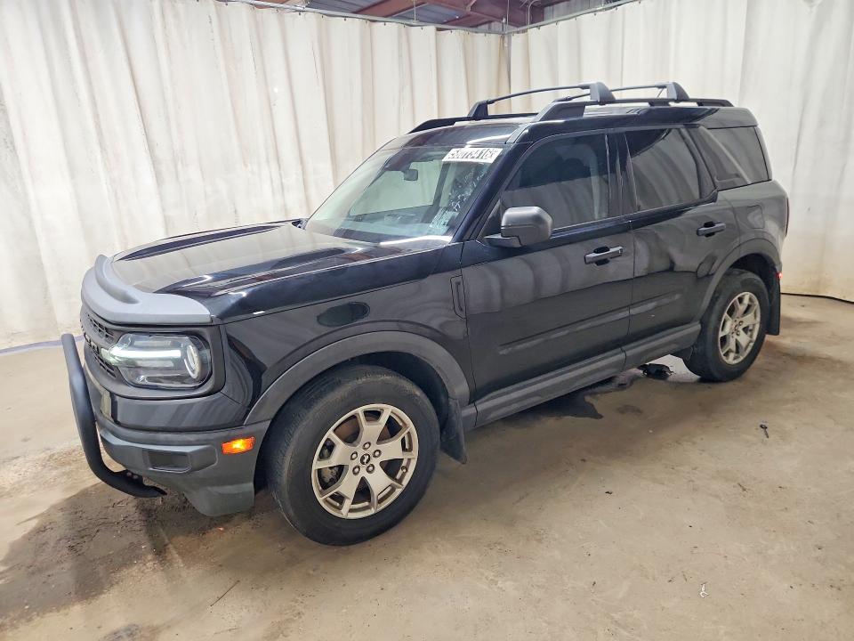 2021 Ford Bronco sport VIN 3FMCR9A65MRA20708 COPART salvage auction — FRONT END, LA - CERTIFICATE OF TITLE, sold $5 on 2026-07-28 (photo 1)