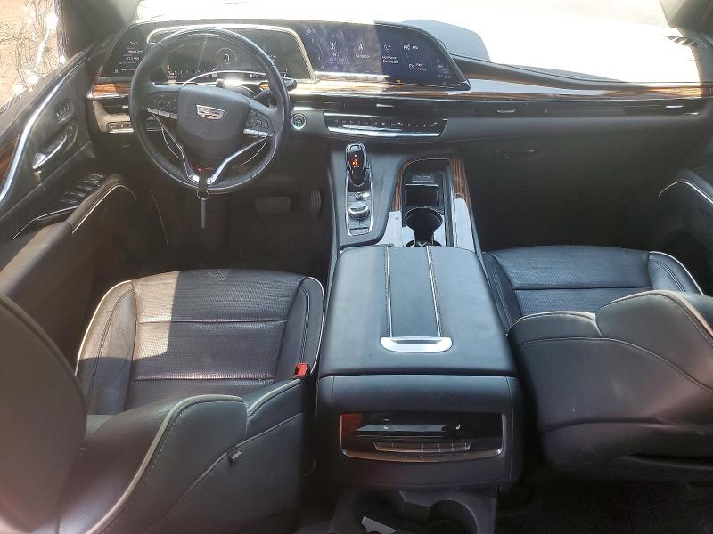 2023 Cadillac Escalade VIN 1GYS4BKL4PR219866 COPART salvage auction — FRONT END, Ok - Cert Of Title-Salvage, sold $24,000 on 2026-07-28 (photo 8)
