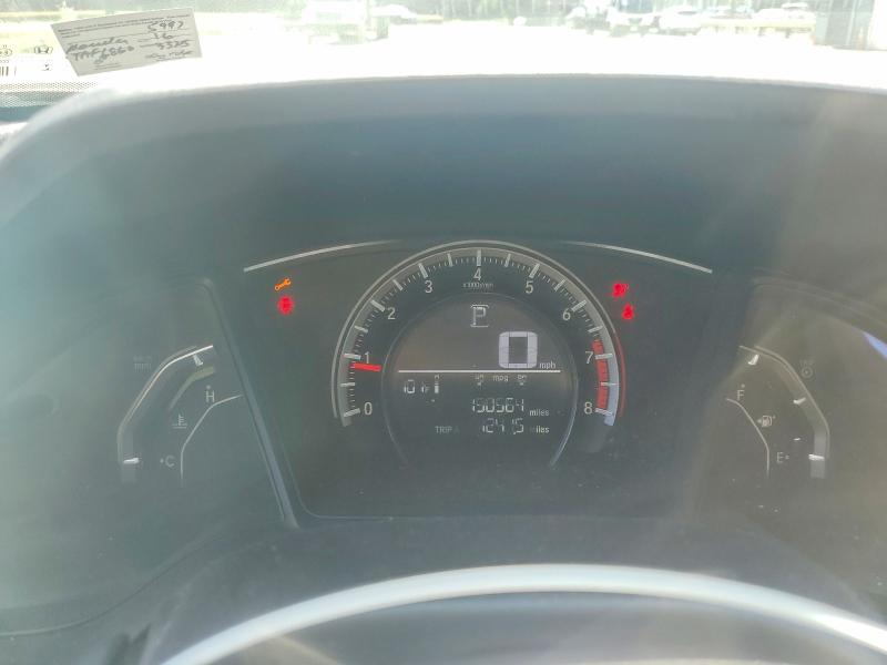 2016 Honda VIN 19XFC2F52GE205997 COPART salvage auction — FRONT END, Md - Cert Of Salvage > 75% Damage, sold $1,850 on 2026-07-02 (photo 9)