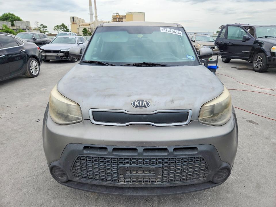 2015 Kia Soul VIN KNDJN2A27F7157932 COPART salvage auction — MECHANICAL, Tx - Certificate Of Title, sold $700 on 2026-07-08 (photo 5)