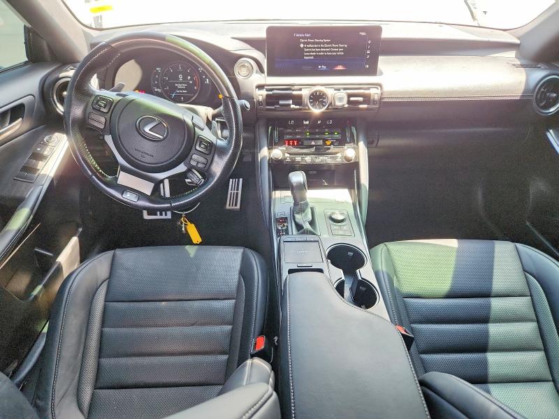 2022 Lexus Is VIN JTHSZ1B2XN5051632 COPART salvage auction — FRONT END, Tx - Salvage Vehicle Title, sold $12,300 on 2026-07-13 (photo 8)