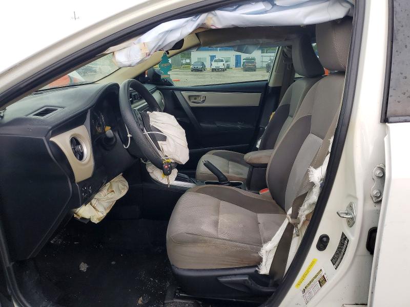 2017 Toyota Corolla VIN 5YFBURHE3HP672606 COPART salvage auction — FRONT END, Tx - Salvage Vehicle Title, sold $2,100 on 2026-07-09 (photo 7)