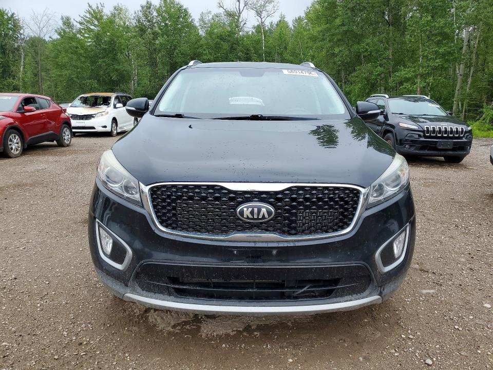 2018 Kia Sorento VIN 5XYPHDA17JG365602 COPART salvage auction — REAR END, On - Permit No Brand - Unfit, sold $5,400 on 2026-07-09 (photo 5)