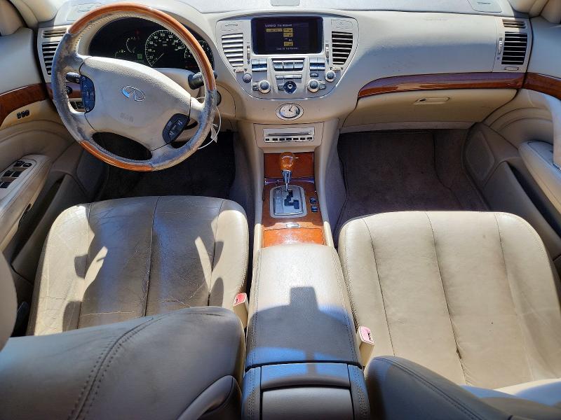 2003 Infiniti Q45 VIN JNKBF01A83M103189 COPART salvage auction — FRONT END, Ny - Mv-907A Salvage Certificate, sold $425 on 2026-07-08 (photo 8)