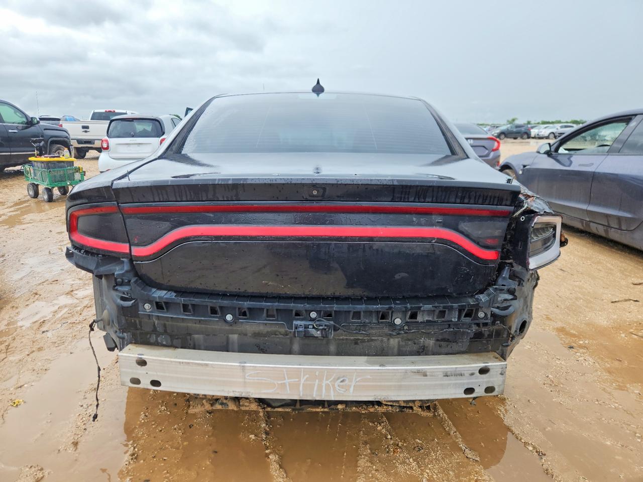 2019 Dodge Charger VIN 2C3CDXGJ3KH644667 COPART salvage auction — All Over, TX - CERTIFICATE OF TITLE (P), sold $8,700 on 2026-07-09 (photo 6)