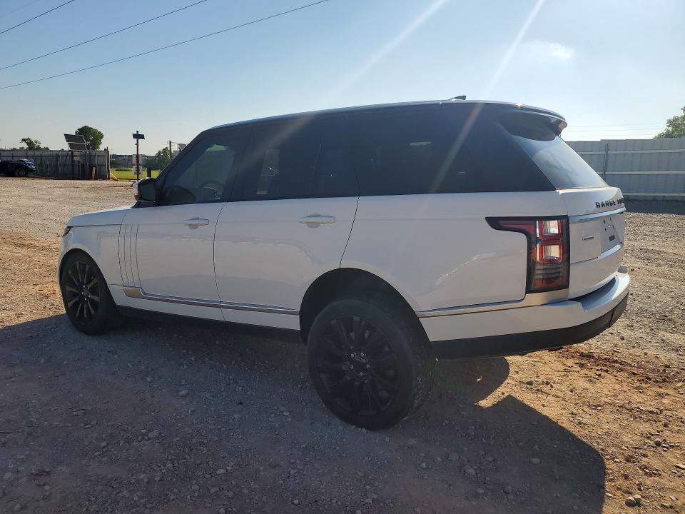 2017 Land rover RANGE ROVER VIN SALGS2FEXHA336521 COPART salvage auction — MINOR DENT/SCRATCHES, Ok - Dealer Only Clean Title (P), sold $8,900 on 2026-07-28 (photo 2)
