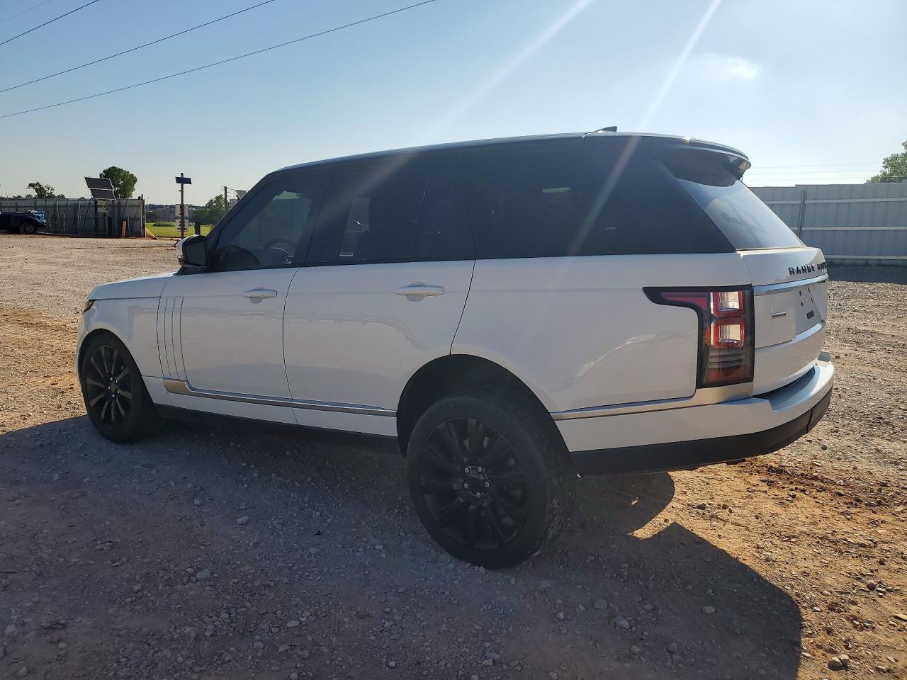 2017 Land rover RANGE ROVER VIN SALGS2FEXHA336521 COPART salvage auction — Minor Dent/Scratches, OK - DEALER ONLY CLEAN TITLE (P), sold $7,900 on 2026-09-18 (photo 2)