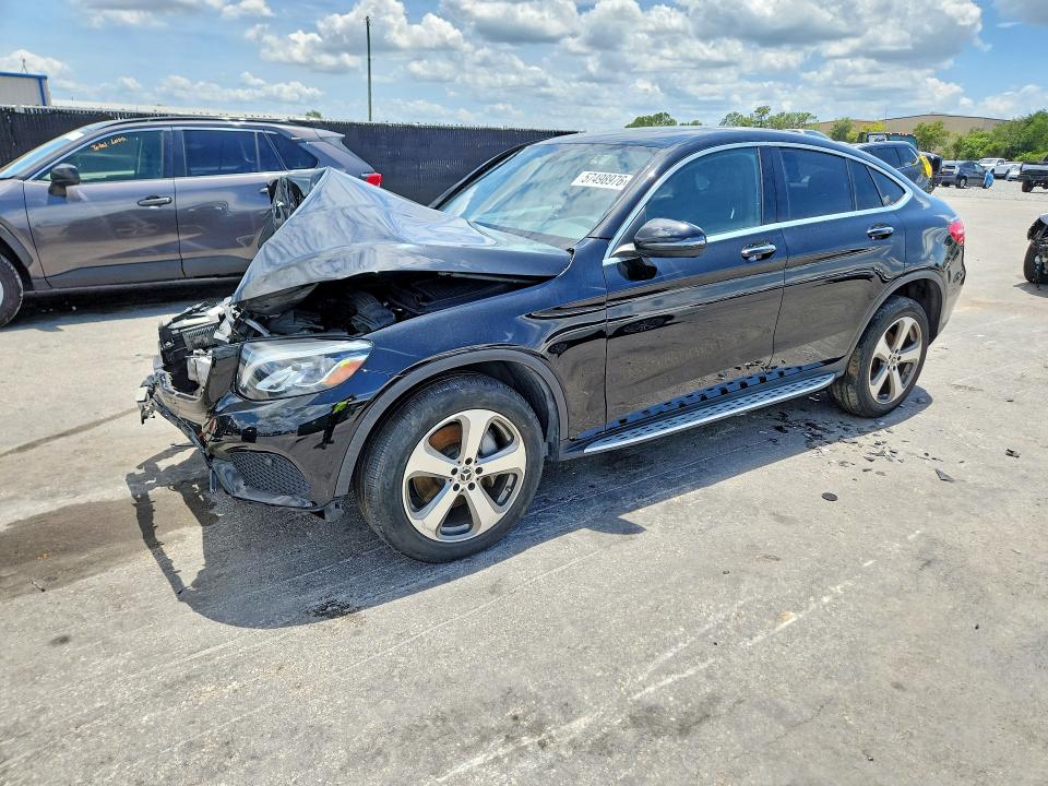 2018 Mercedes-benz Glc VIN WDC0J4KB5JF330468 COPART salvage auction — FRONT END, Fl - Certificate Of Title, sold $8,400 on 2026-07-21 (photo 1)