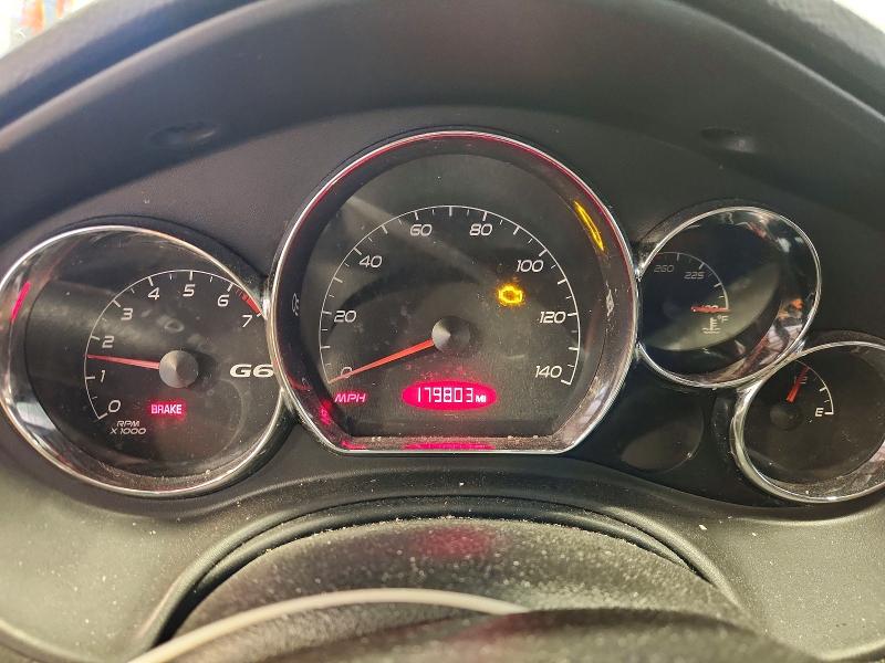 2007 Pontiac G6 VIN 1G2ZG58N274205679 COPART salvage auction — FRONT END, Nj - Cert Of Title-Salvage, sold $400 on 2026-07-31 (photo 9)