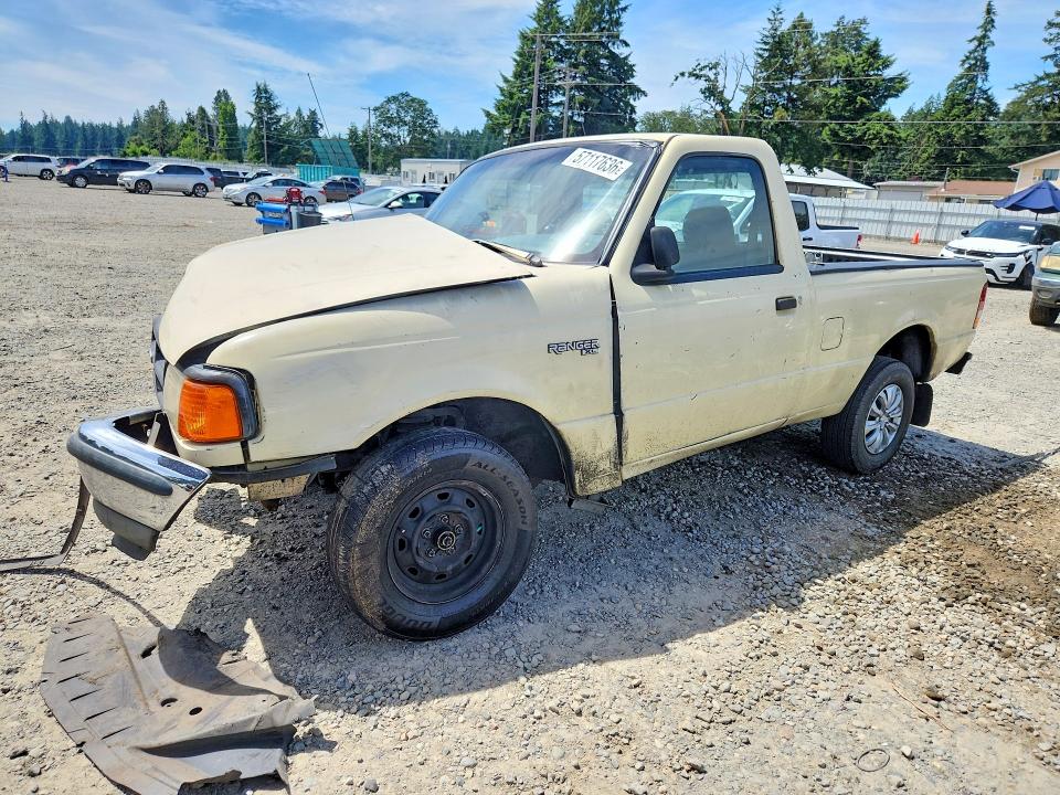 1993 Ford Ranger VIN 1FTCR10A2PUC19773 COPART salvage auction — FRONT END, Wa - Bill Of Sale, sold $300 on 2026-07-02 (photo 1)