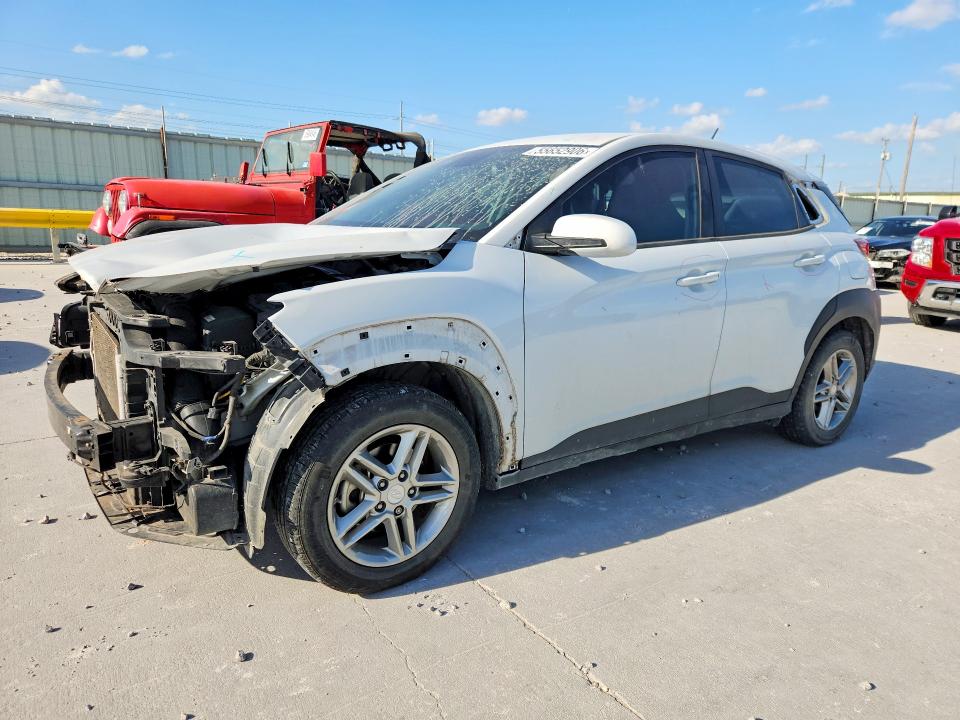 2019 Hyundai Kona VIN KM8K12AA7KU381006 COPART salvage auction — FRONT END, Tx - Salvage Vehicle Title, sold $2,750 on 2026-07-10 (photo 1)