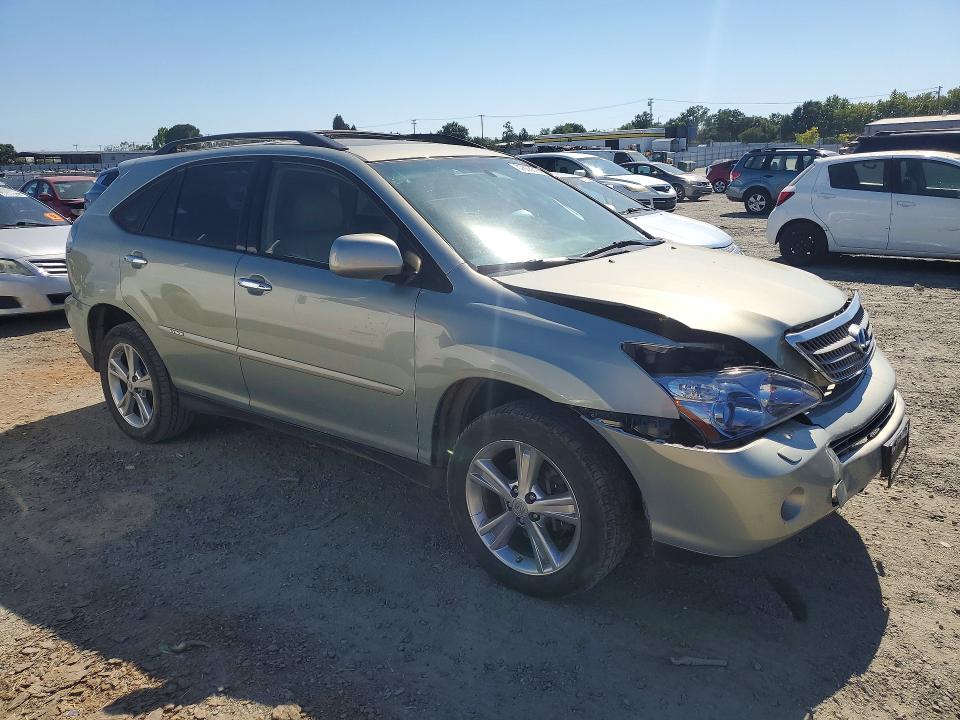 2008 Lexus Rx 400h VIN JTJHW31U882046161 COPART salvage auction — FRONT END, CA - SALVAGE CERTIFICATE, sold $1,150 on 2026-07-14 (photo 4)