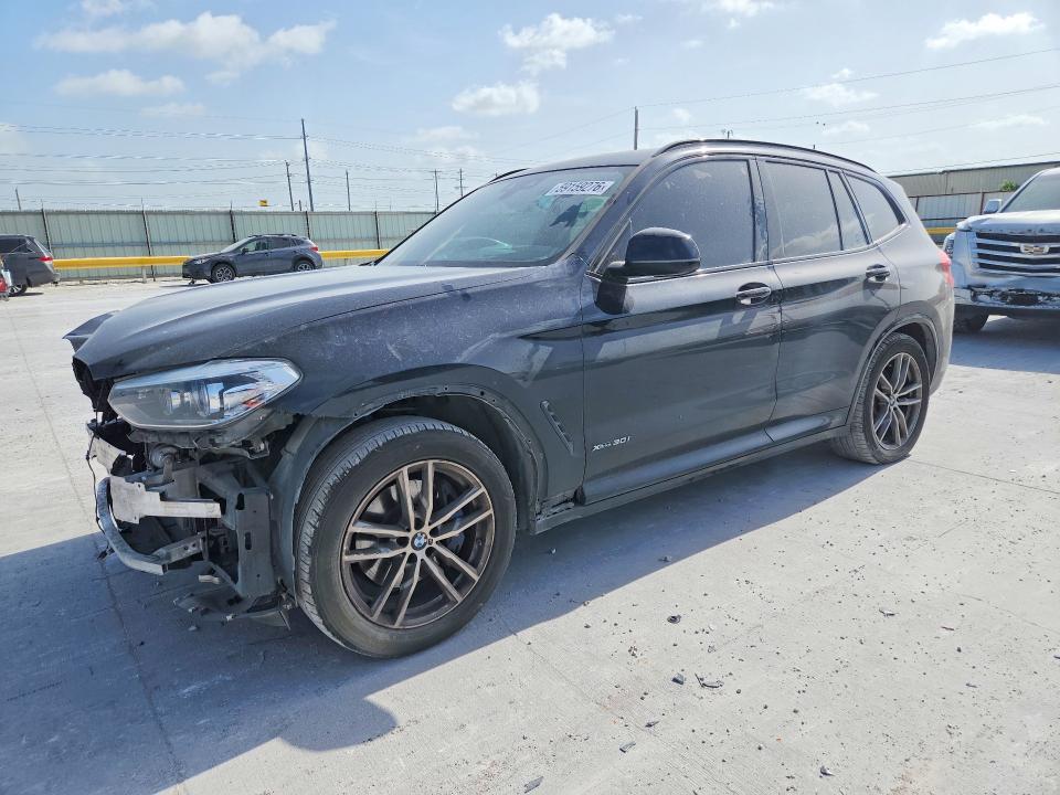 2018 BMW X3 VIN 5UXTR9C5XJLD58481 — COPART salvage auction photo
