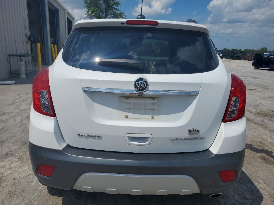 2016 Buick Encore VIN KL4CJCSB7GB635106 COPART salvage auction — FRONT END, Mo - Salvage Certificate Of Title, sold $2,650 on 2026-07-20 (photo 6)