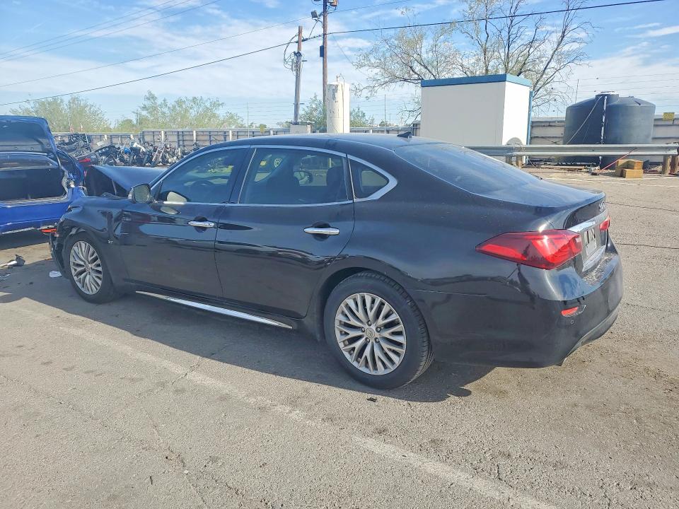 2015 Infiniti Q70 VIN JN1BY1PP7FM600125 COPART salvage auction — FRONT END, Tx - Salvage Vehicle Title, sold $775 on 2026-07-17 (photo 2)