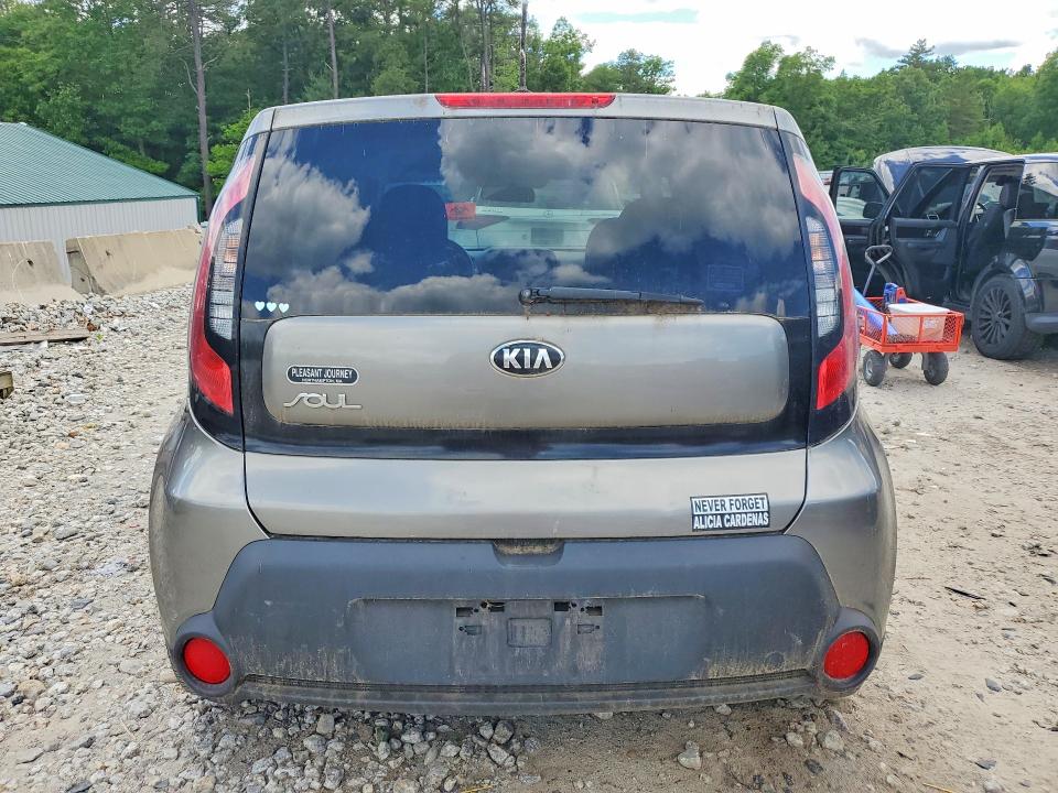 2015 Kia Soul VIN KNDJP3A56F7149962 COPART salvage auction — FRONT END, Ma - Certificate Of Title, sold $450 on 2026-07-15 (photo 6)
