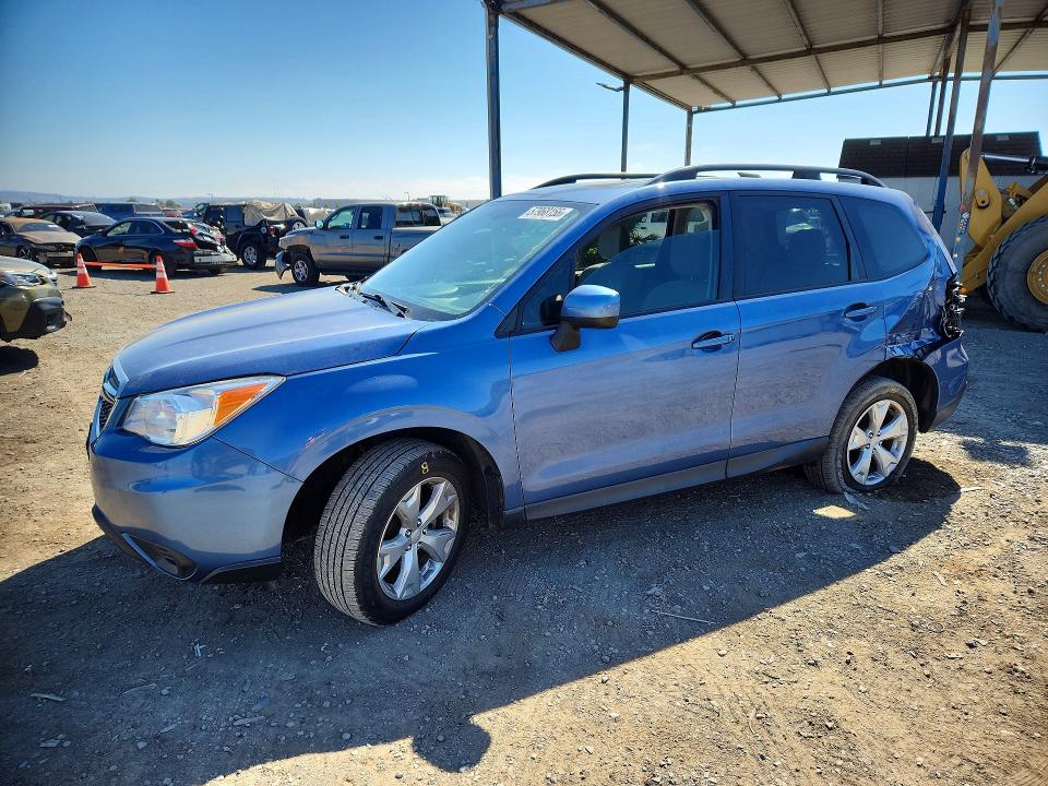 2016 Subaru VIN JF2SJADCXGH420281 COPART salvage auction — REAR END, Ca - Salvage Certificate, sold $1,700 on 2026-07-21 (photo 1)