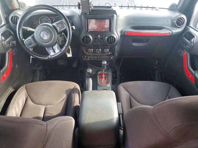 2014 Jeep Wrangler unlimited VIN 1C4BJWDG8EL120036 COPART salvage auction — ALL OVER, Mo - Salvage Certificate Of Title, sold $50 on 2026-08-10 (photo 8)