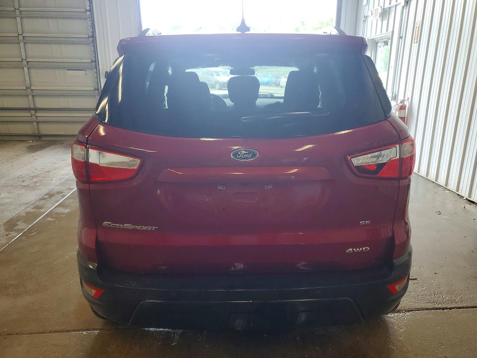 2020 Ford Ecosport VIN MAJ6S3GL8LC335795 COPART salvage auction — FRONT END, Pa - Cert Of Title, sold $2,000 on 2026-07-08 (photo 6)