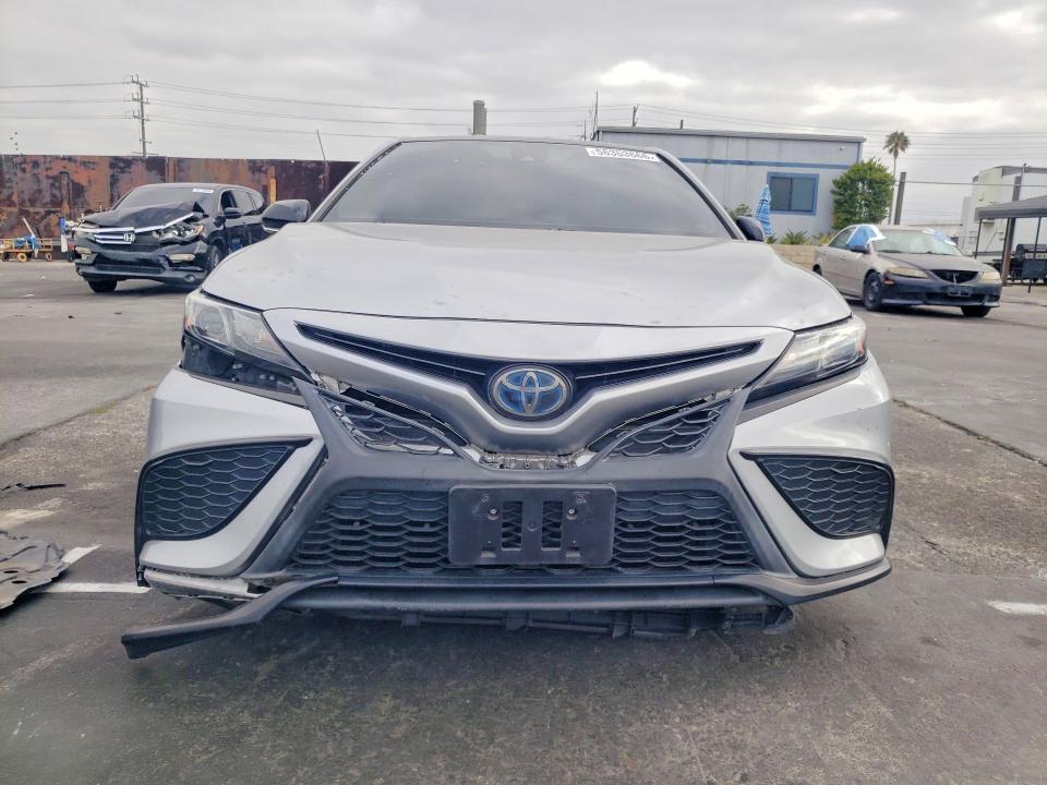 2022 Toyota Camry solara VIN 4T1G31AK4NU039276 COPART salvage auction — REAR END, Ca - Salvage Certificate, sold $11,000 on 2026-07-31 (photo 5)