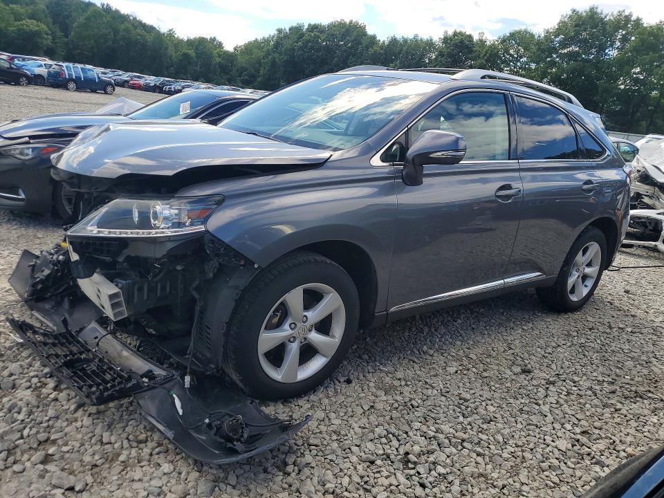 2015 Lexus Rx VIN 2T2BK1BA7FC286518 COPART salvage auction — FRONT END, Ma - Cert Of Title-Reconstrctd Coll, sold $4,600 on 2026-07-02 (photo 1)