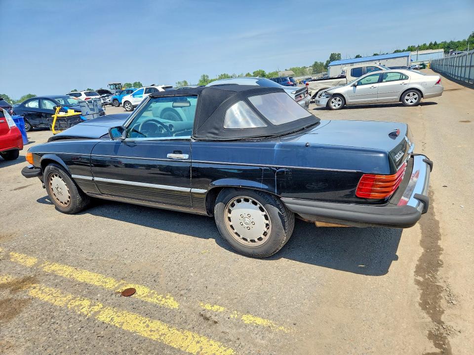 1987 Mercedes-benz 560 VIN WDBBA48D5HA056217 COPART salvage auction — FRONT END, Pa - Certificate Of Salvage, sold $2,200 on 2026-07-07 (photo 2)