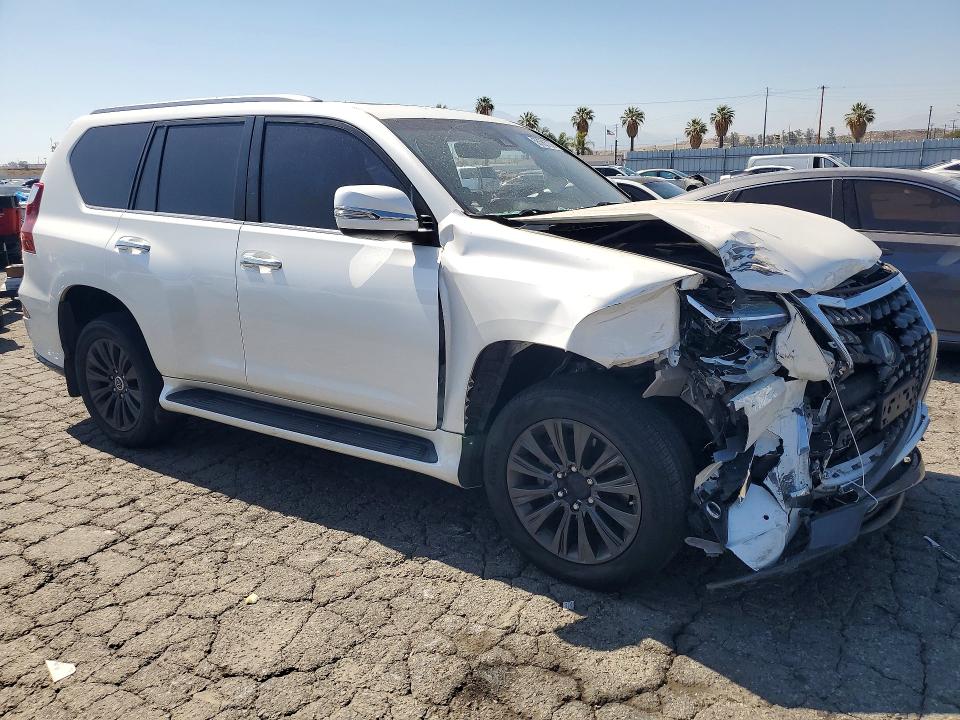 2020 Lexus Gx VIN JTJAM7BX5L5245814 COPART salvage auction — FRONT END, Ca - Salvage Certificate, sold $17,500 on 2026-07-07 (photo 4)