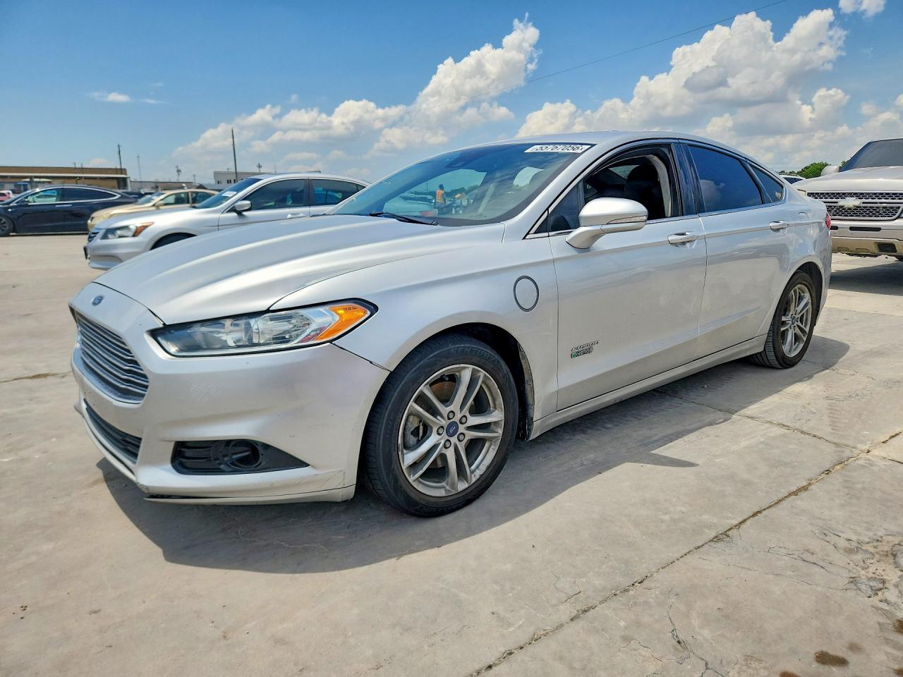 2016 Ford Fusion VIN 3FA6P0SU8GR384566 COPART salvage auction — Side, TX - SALVAGE VEHICLE TITLE, sold $2,100 on 2026-07-06 (photo 1)