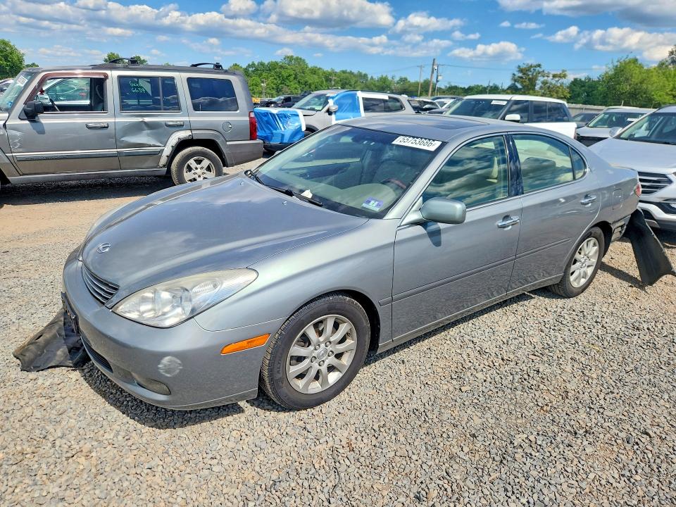 2004 Lexus ES VIN JTHBA30G845045537 COPART salvage auction — SIDE, Nj - Cert Of Title-Salvage, sold $375 on 2026-07-28 (photo 1)