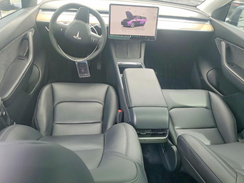 2022 Tesla Model y VIN 7SAYGDEE1NA003282 COPART salvage auction — FRONT END, Fl - Certificate Of Destruction, sold $10,900 on 2026-07-14 (photo 8)