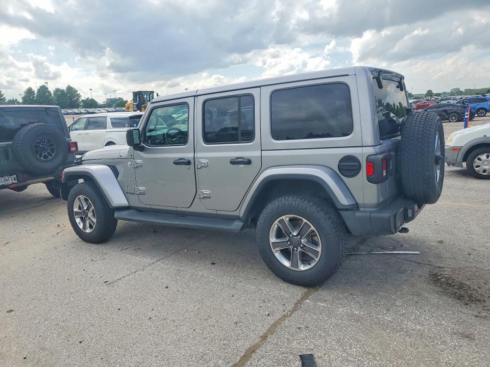 2021 Jeep Wrangler unlimited VIN 1C4HJXEG3MW582807 COPART salvage auction — FRONT END, MO - CERTIFICATE OF TITLE, sold $12,100 on 2026-07-16 (photo 2)