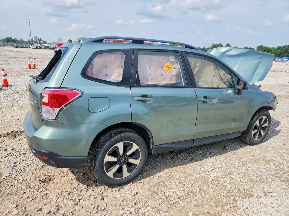 2017 Subaru Forester VIN JF2SJABC2HH516832 COPART salvage auction — FRONT END, Oh - Cert Of Title-Salvage, sold $300 on 2026-07-24 (photo 3)