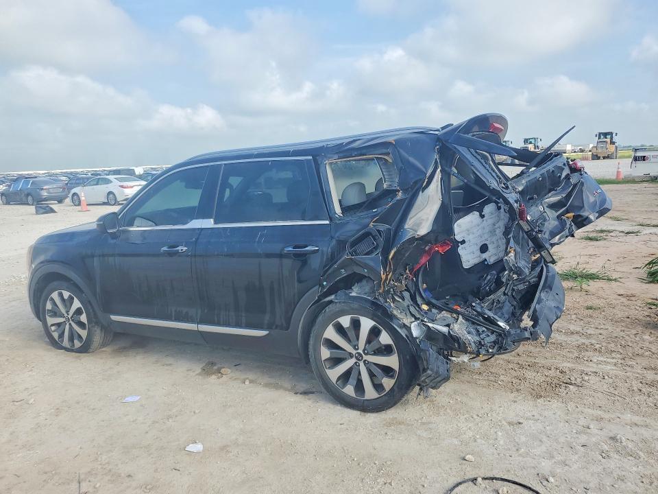 2020 Kia Telluride VIN 5XYP64HC2LG010532 COPART salvage auction — REAR END, Tx - Certificate Of Title, sold $2,450 on 2026-07-07 (photo 2)