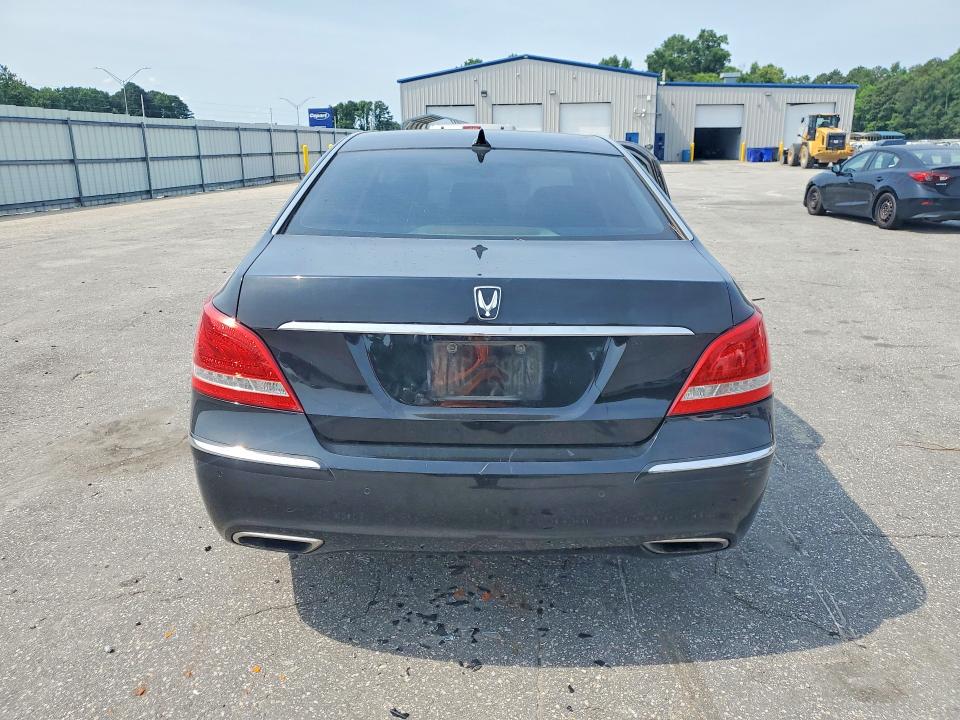 2012 Hyundai VIN KMHGH4JH2CU051530 COPART salvage auction — SIDE, NC - SALVAGE CERTIFICATE OF TITLE, sold $700 on 2026-07-30 (photo 6)