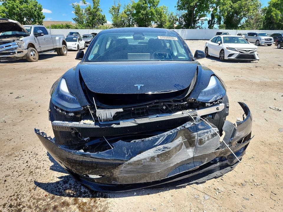 2023 Tesla Model 3 VIN 5YJ3E1EA3PF680705 COPART salvage auction — FRONT END, Mo - Salvage Certificate Of Title, sold $175 on 2026-07-24 (photo 5)