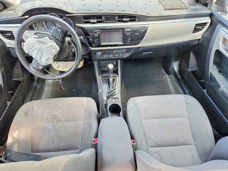 2015 Toyota Corolla VIN 2T1BURHE7FC375108 COPART salvage auction — FRONT END, Nm - Cert Of Title-Salvage, sold $950 on 2026-07-09 (photo 8)
