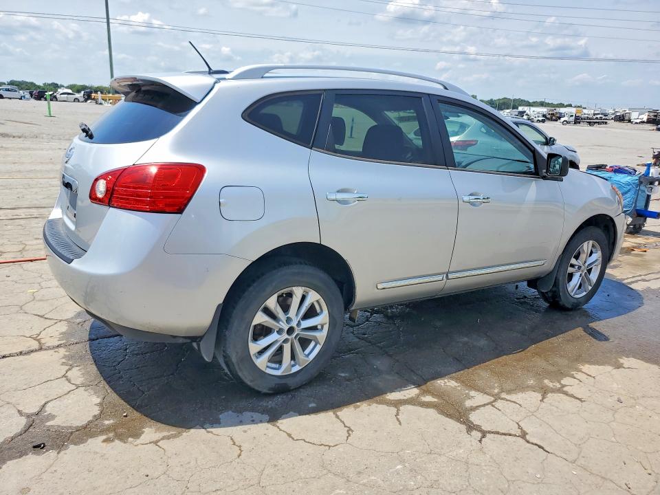 2015 Nissan Rogue VIN JN8AS5MT1FW658548 COPART salvage auction — FRONT END, Tn - Salvage Certificate, sold $550 on 2026-07-27 (photo 3)