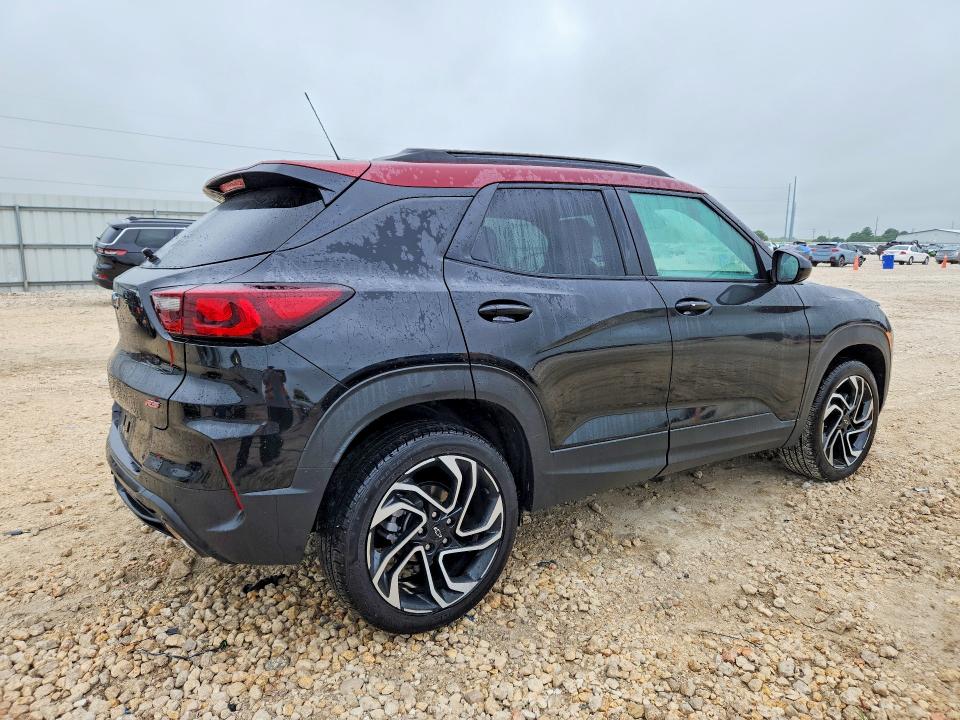 2025 Chevrolet Trailblazer VIN KL79MUSL1SB155347 COPART salvage auction — NORMAL WEAR, Tx - Certificate Of Title, sold $6,400 on 2026-07-21 (photo 3)