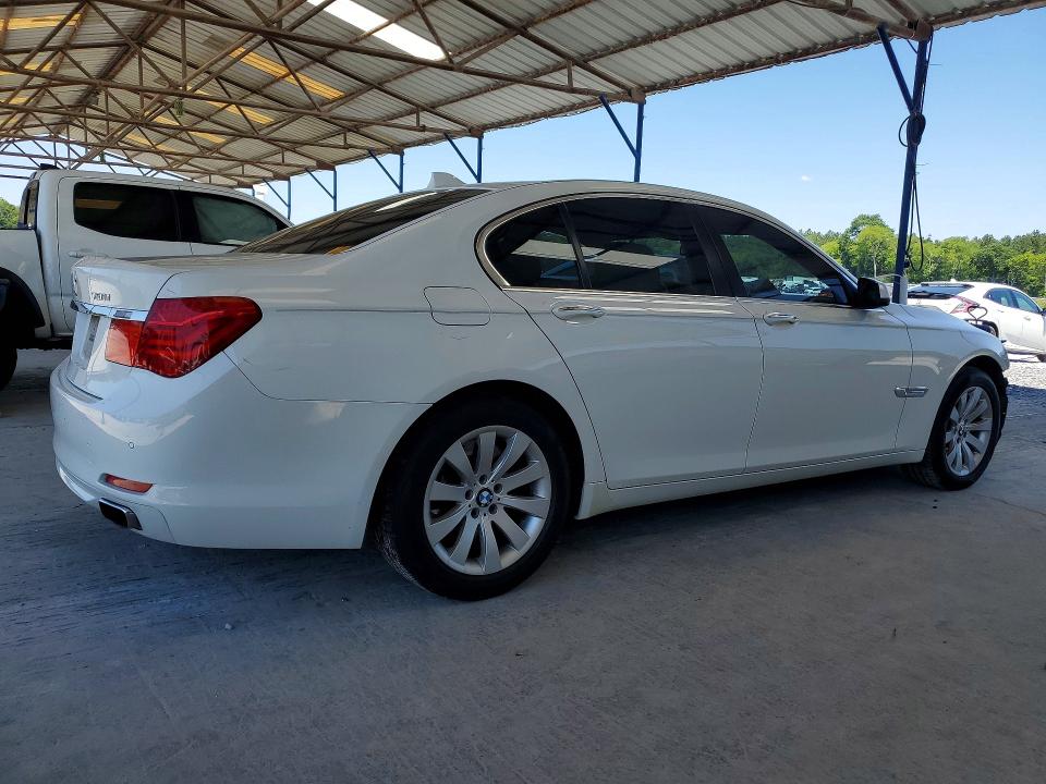 2011 BMW 7er VIN WBAKA8C57BCY37208 COPART salvage auction — FRONT END, GA - CERT OF TITLE-SALVAGE, sold $300 on 2026-07-30 (photo 3)