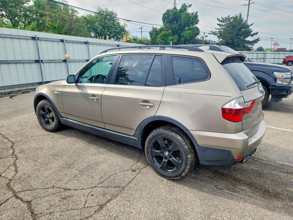 2008 BMW X3 VIN WBXPC93448WJ21537 COPART salvage auction — FRONT END, Oh - Cert Of Title-Salvage, sold $1,050 on 2026-07-08 (photo 2)