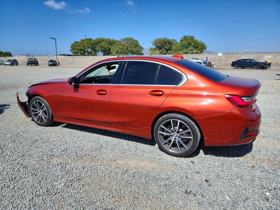 2021 BMW 3er VIN 3MW5R7J01M8B77667 COPART salvage auction — FRONT END, CA - SALVAGE CERTIFICATE, sold $10,000 on 2026-07-31 (photo 2)