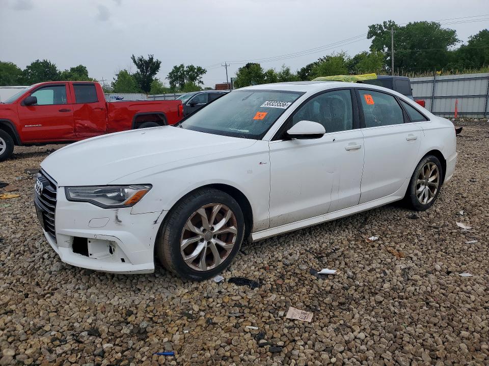 2017 Audi A6 VIN WAUC8AFC8HN098008 COPART salvage auction — FRONT END, Il - Certificate Of Title, sold $3,650 on 2026-07-29 (photo 1)