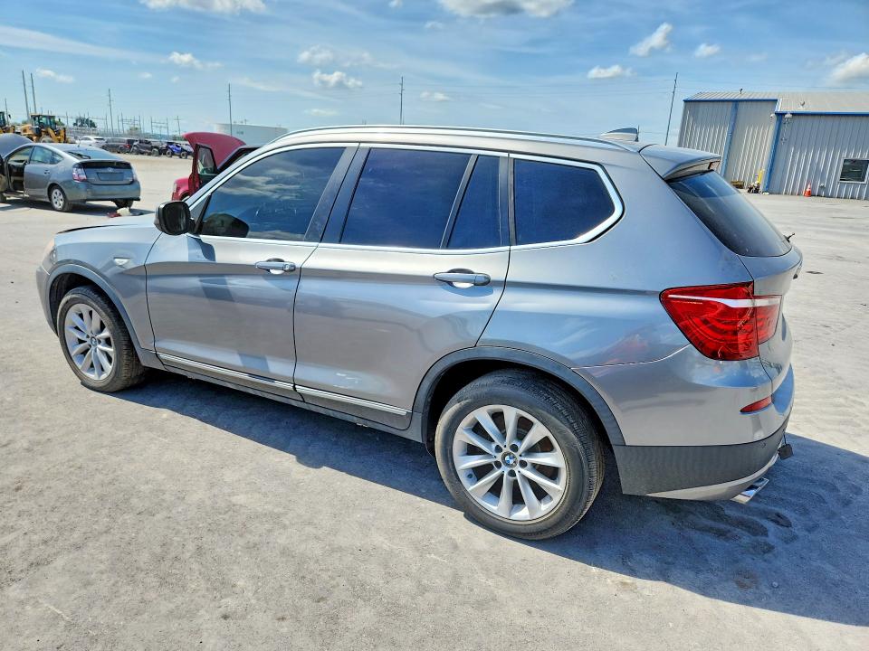 2013 BMW X3 VIN 5UXWX9C57D0A14793 COPART salvage auction — MECHANICAL, Ok - Certificate Of Title, sold $800 on 2026-07-08 (photo 2)