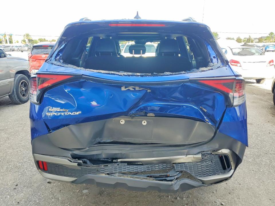 2023 Kia Sportage VIN 5XYK6CAF7PG006037 COPART salvage auction — REAR END, Fl - Cert Of Title Slvg Rebuildable, sold $7,000 on 2026-07-17 (photo 6)