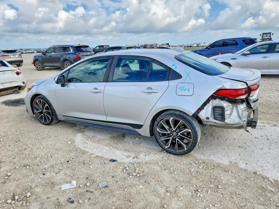2022 Toyota VIN 5YFS4MCE2NP121945 COPART salvage auction — REAR END, Tx - Salvage Vehicle Title, sold $3,450 on 2026-07-30 (photo 2)
