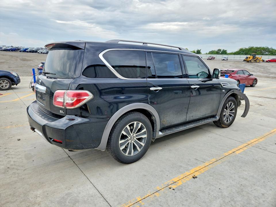 2018 Nissan Armada VIN JN8AY2NC8JX502733 COPART salvage auction — FRONT END, Ky - Cert Of Title-Salvage, sold $3,500 on 2026-07-16 (photo 3)