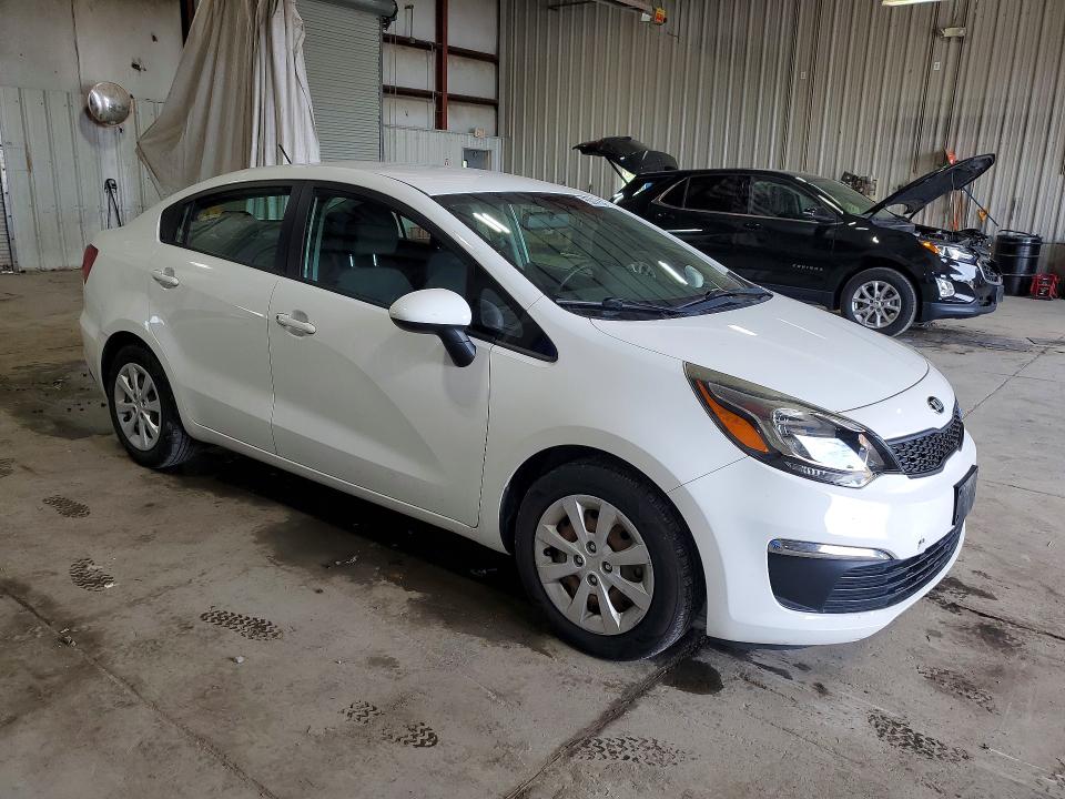 2016 Kia Rio VIN KNADM4A31G6646948 COPART salvage auction — REAR END, VA - CERTIFICATE OF TITLE, sold $750 on 2026-07-23 (photo 4)